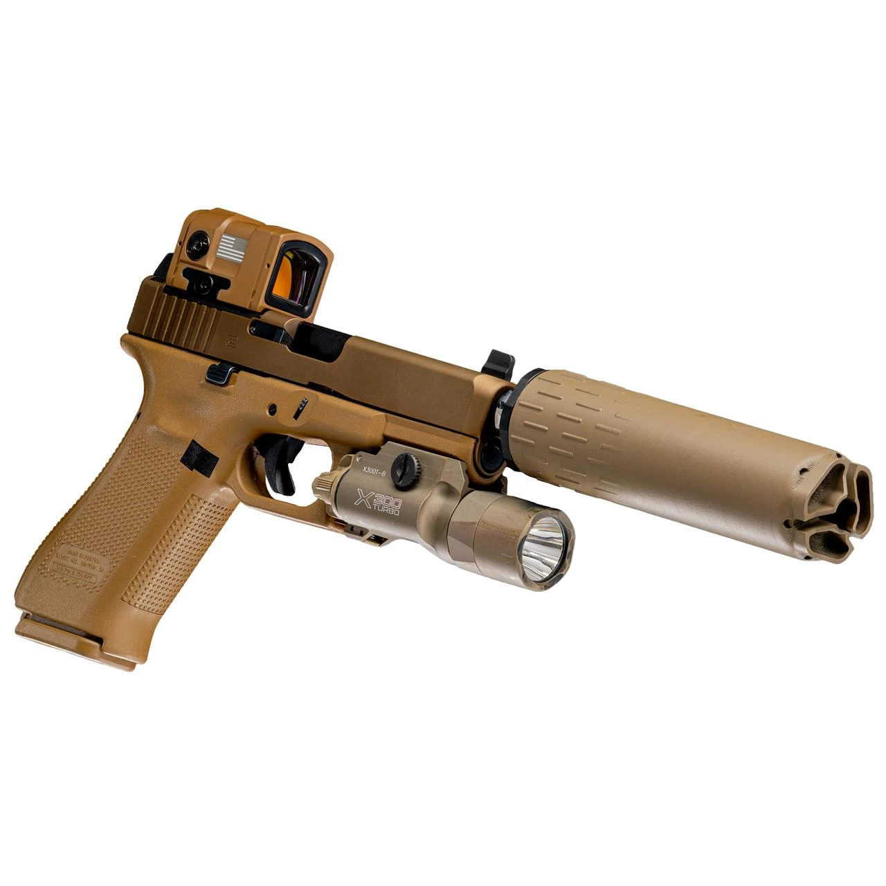 Acro® P-2 Coyote Brown Engraved 3.5 MOA - Red Dot Reflex Sight