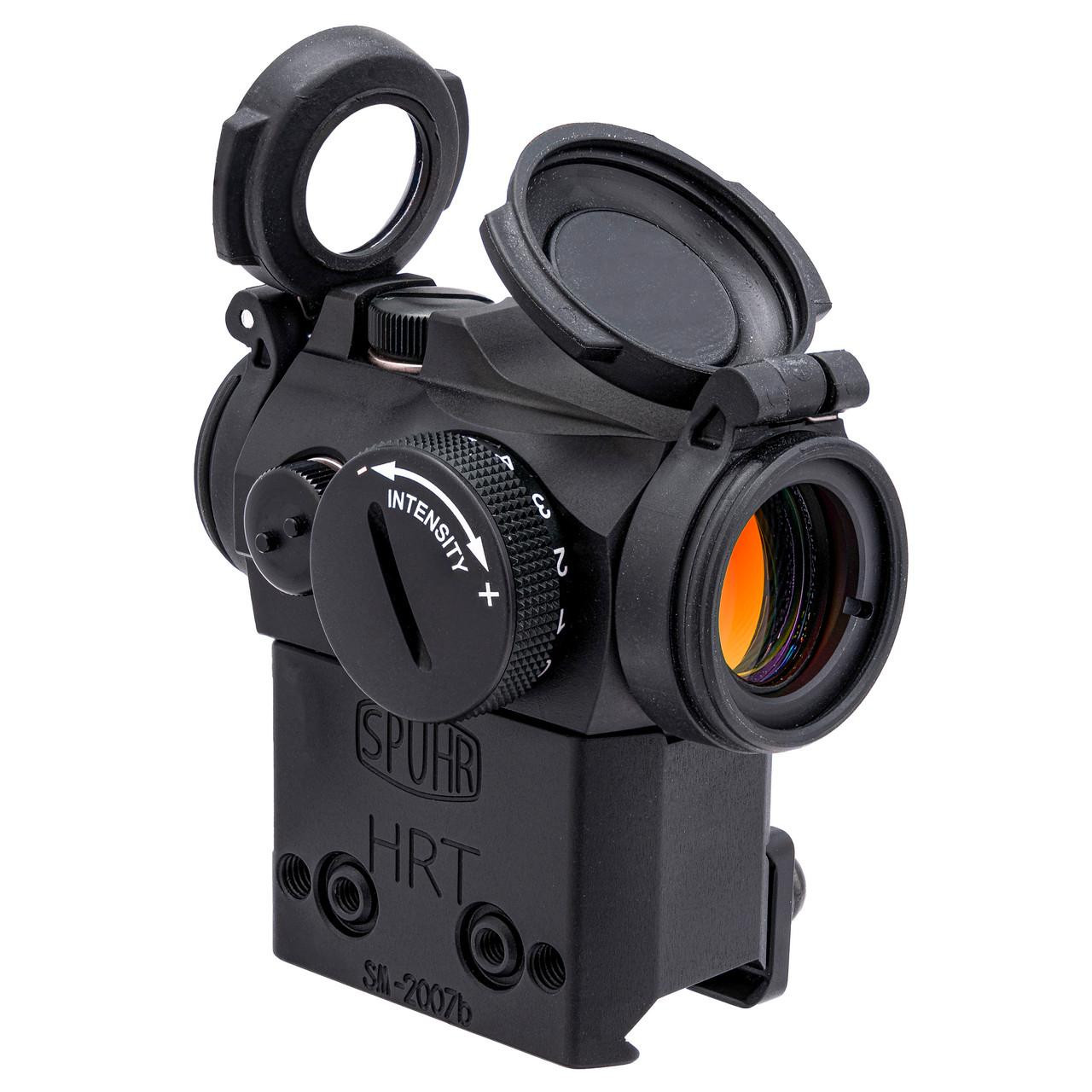 Micro® T-2™ Red Dot Reflex Sight - Spuhr "HRT" - Engraved Mount