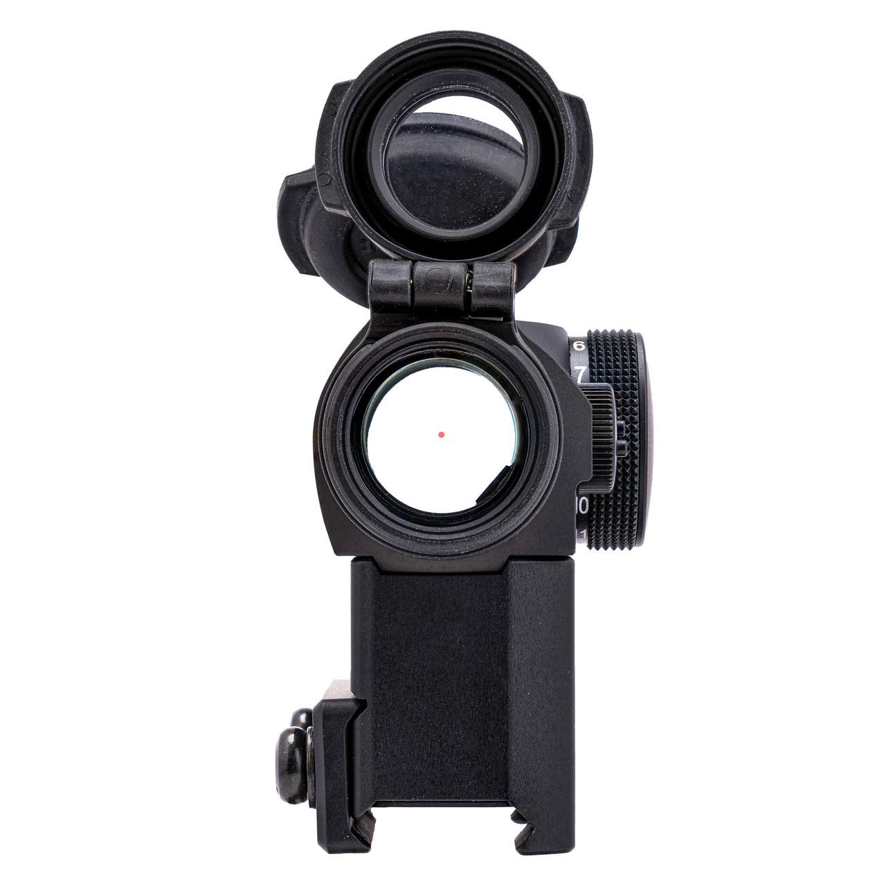 Micro® T-2™ Red Dot Reflex Sight - Spuhr "HRT" - Engraved Mount