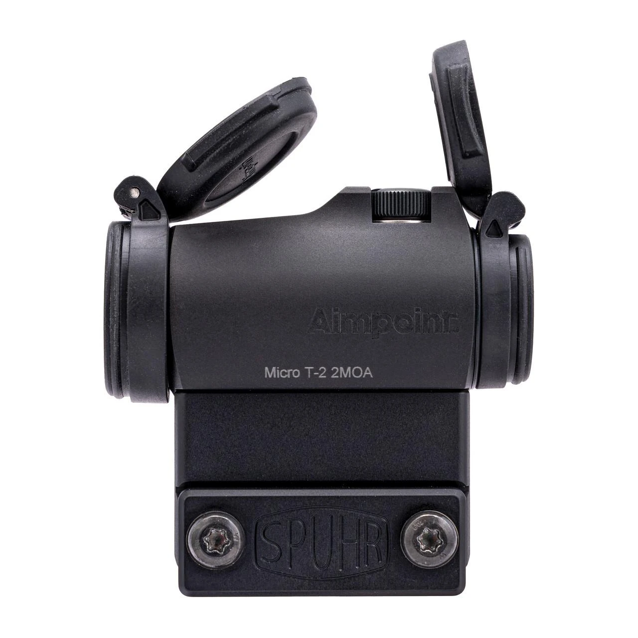 Micro® T-2™ Red Dot Reflex Sight - Spuhr "HRT" - Engraved Mount