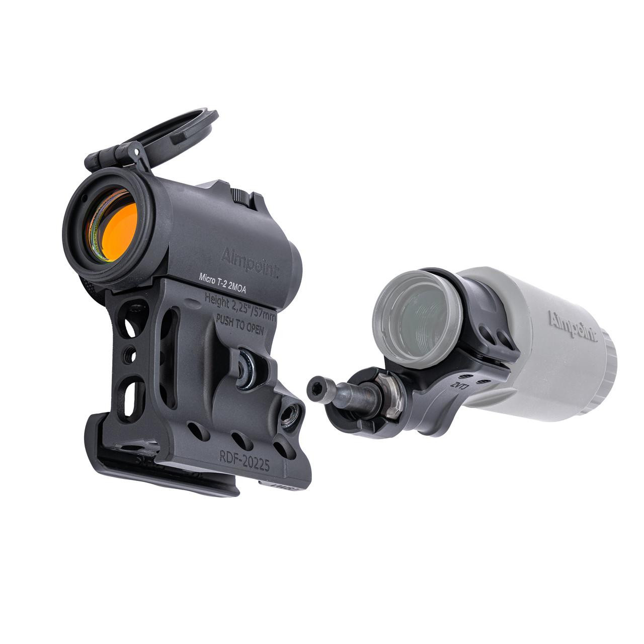 Micro® T-2™ Red Dot Reflex Sight - Spuhr RDF-20225K Mount