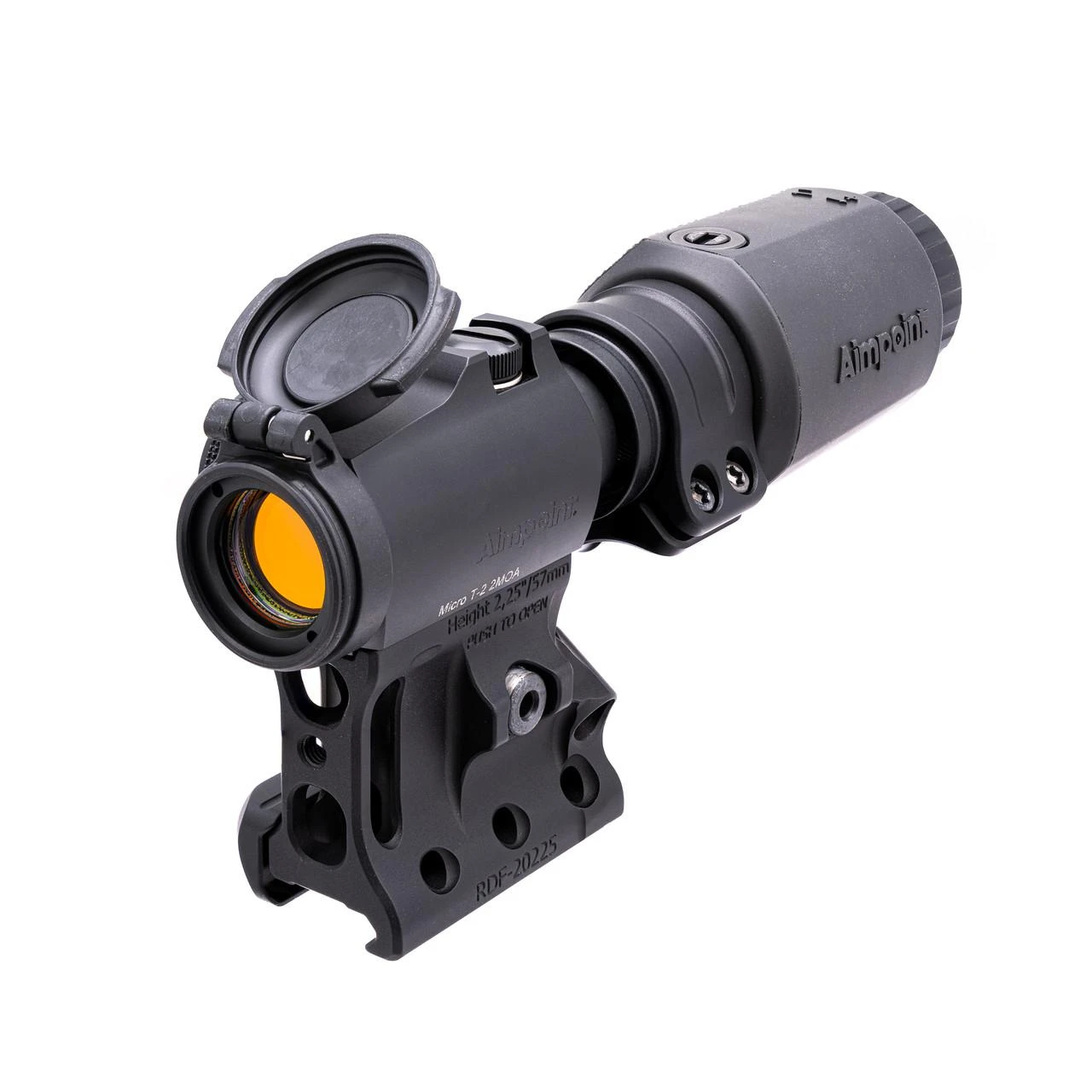 Micro® T-2™ Red Dot Reflex Sight - 3X-P™ Magnifier & Spuhr Mount