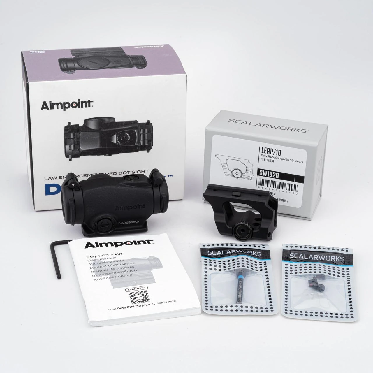 Duty RDS® Red Dot Sight - Scalarworks 1.93" Mount