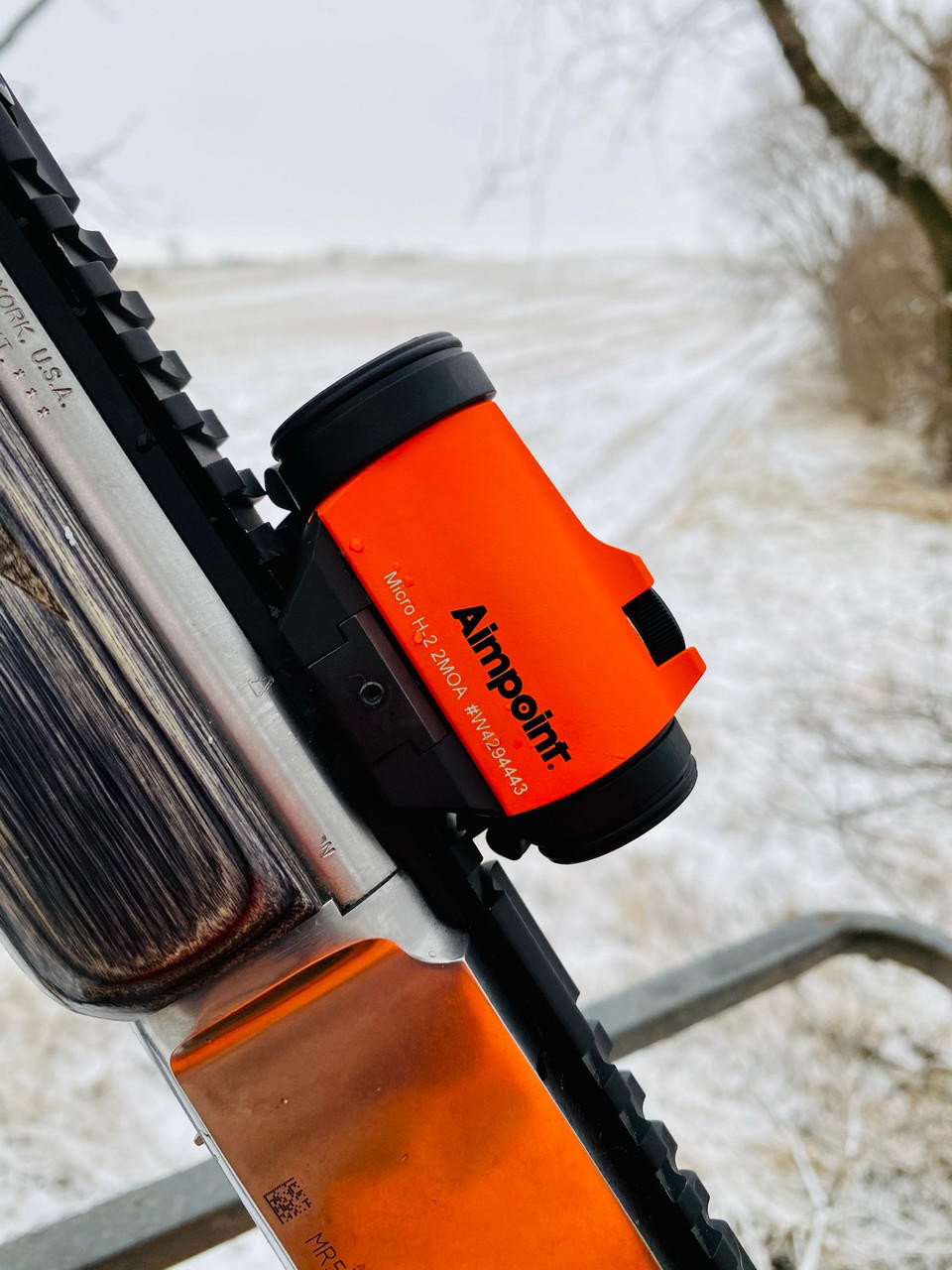 Micro® H-2™ Red Dot Reflex Sight - Standard Mount - Orange Cerakote