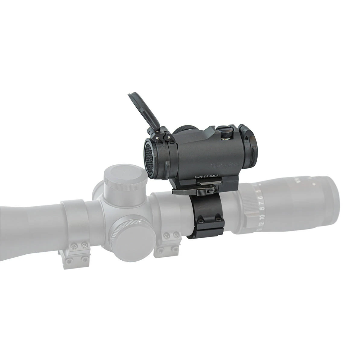Micro® T-2™ Red Dot Reflex Sight - B&T Lever Release Mount and 30mm Scope Ring with Picatinny Interface