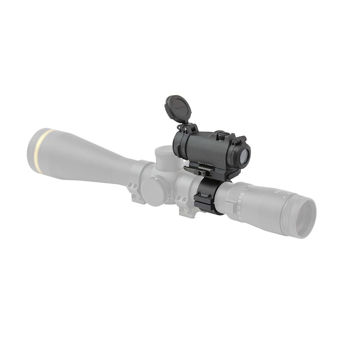 Micro® T-2™ Red Dot Reflex Sight - B&T Lever Release Mount and 30mm Scope Ring with Picatinny Interface
