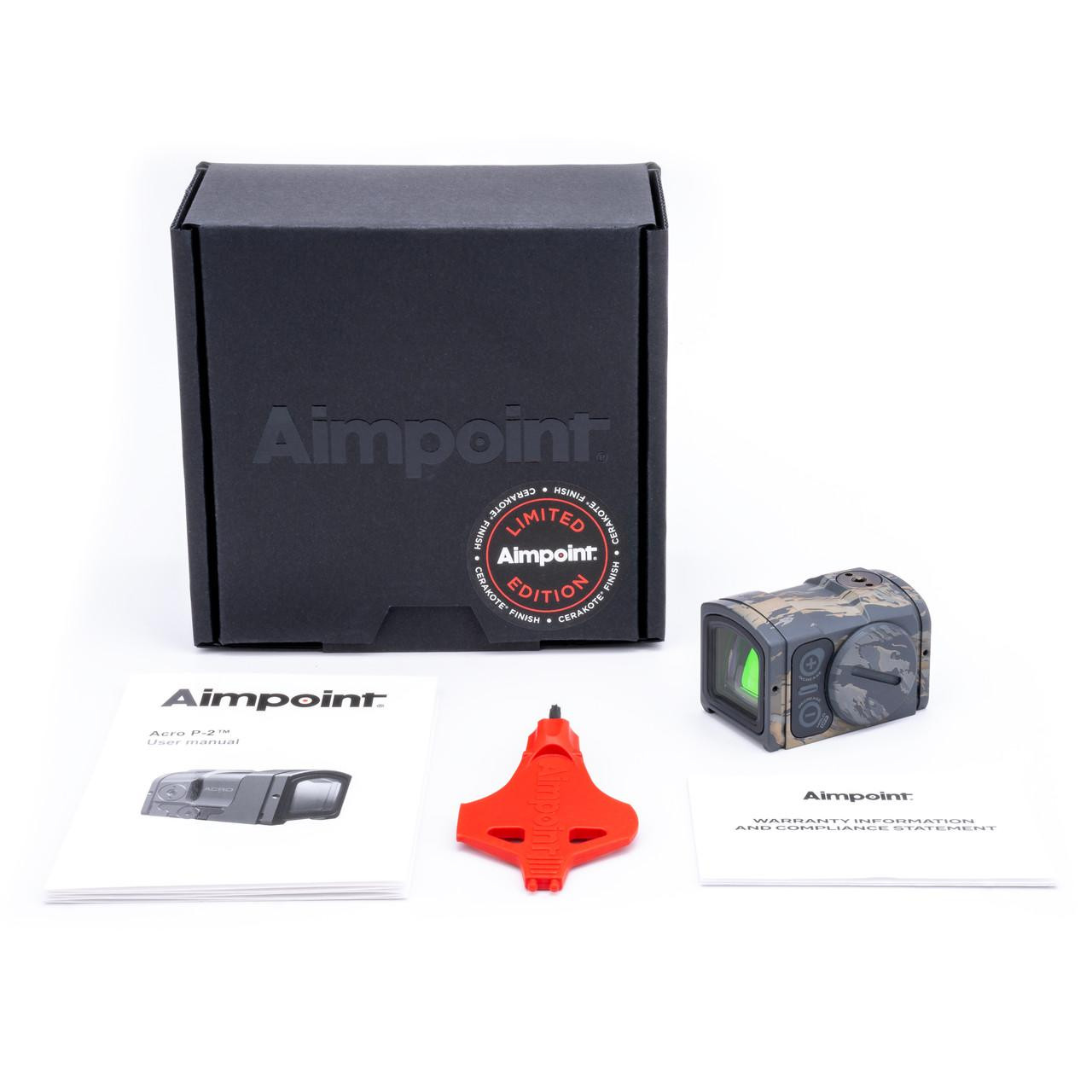 Acro® P-2 Sniper Grey Tiger Stripe 3.5 MOA - Red Dot Reflex Sight