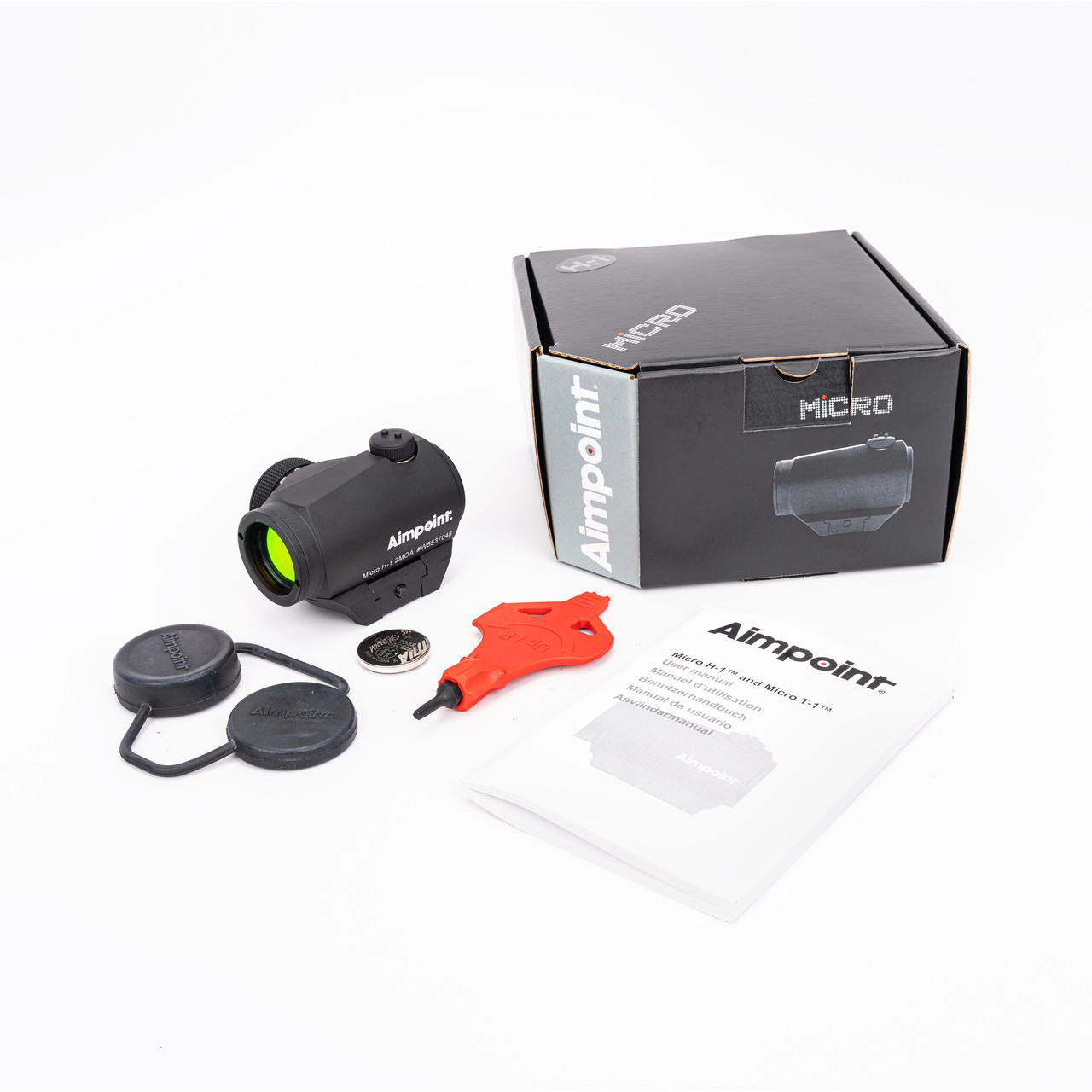 Micro H-1™ Red Dot Reflex Sight 2 MOA Standard Mount