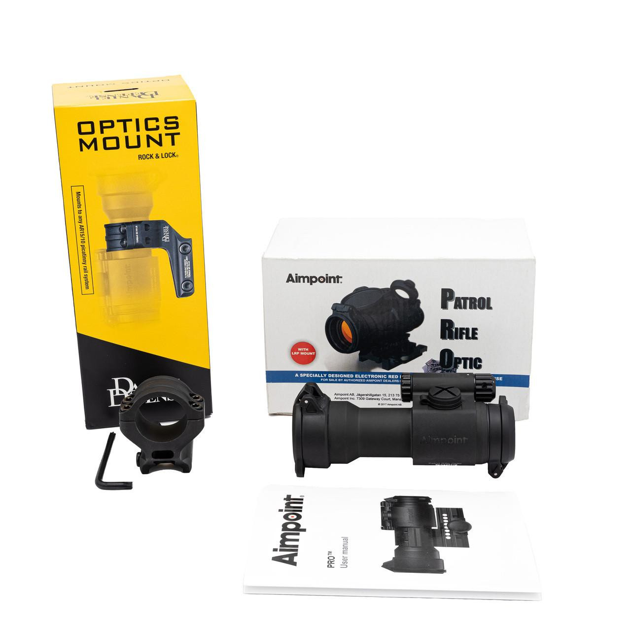 Patrol Rifle Optic (PRO™) Red Dot Reflex Sight - Daniel Defense® 30mm Optics (Single Ring) Mount